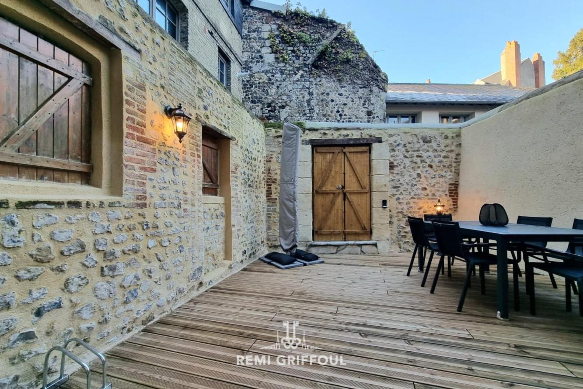 La De Champlain Terrace Center 2 Guests Apartment Honfleur